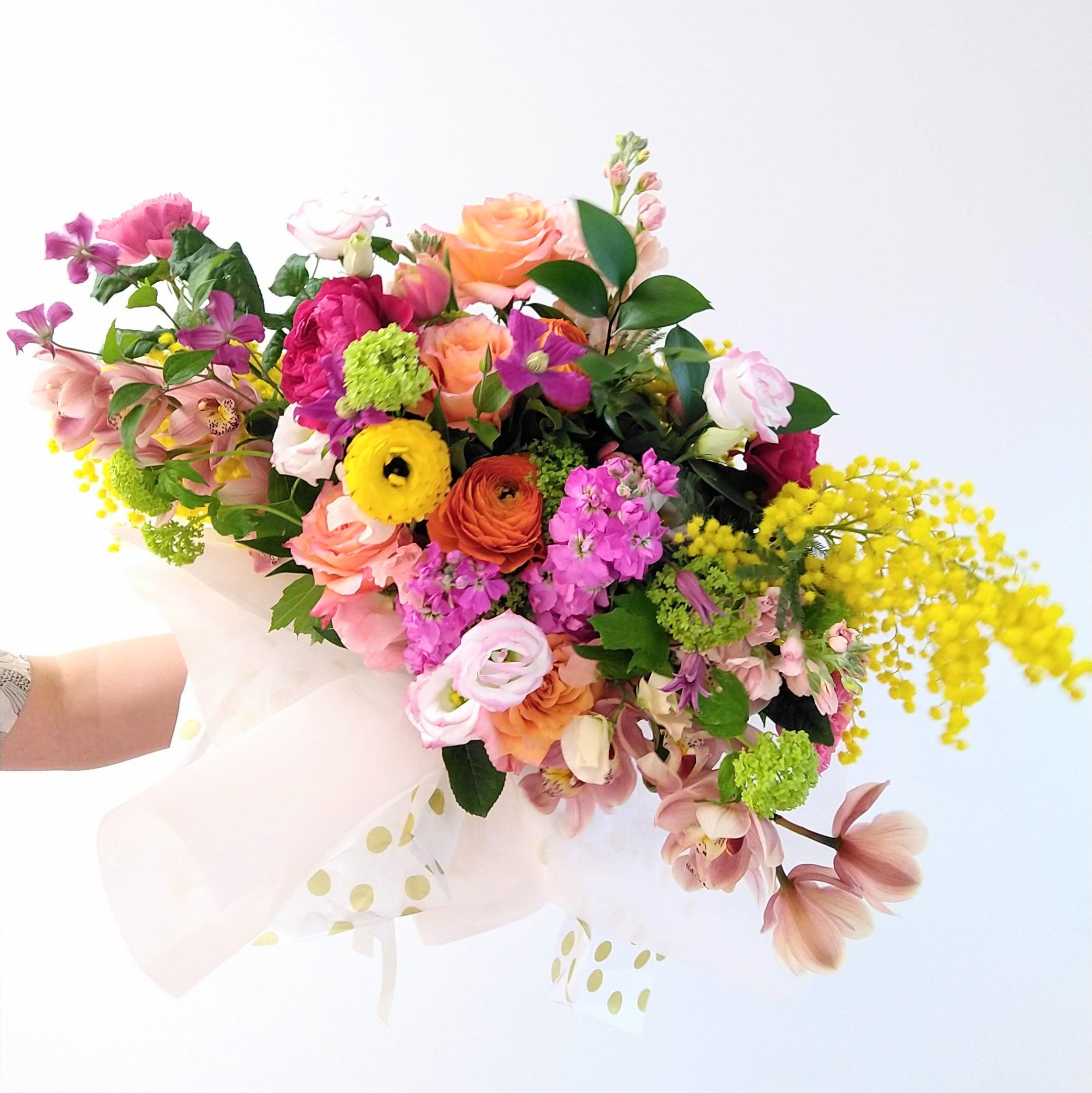 Lulu bouquet-Colourful or Pastel (4 sizes available)