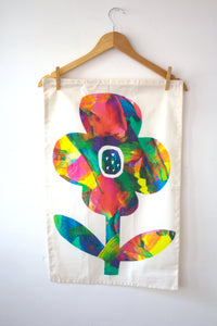 Pansy Tea Towel
