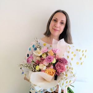 Sofia bouquet-Colourful or Pastel (4 sizes available)