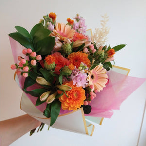 Thanksgiving Flowers Handied Bouquet (3 sizes)
