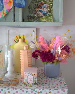 Vivid Pastel Dried Arrangement
