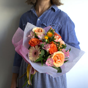 Thanksgiving Flowers Handied Bouquet (3 sizes)